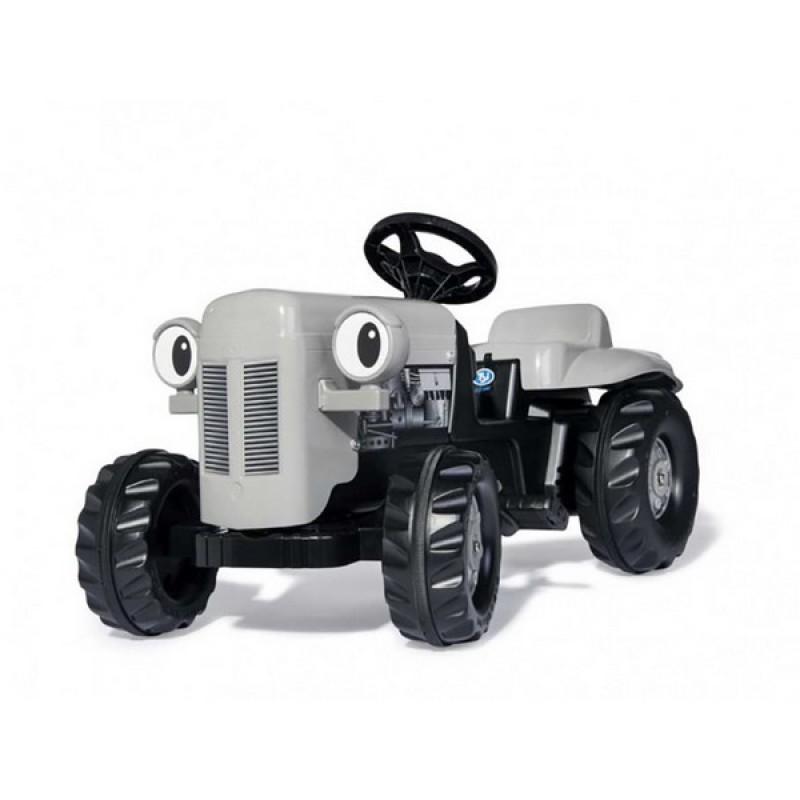 Tractor Copii Rolly Toys 014941 Little Grey Fergie Cu Remorca