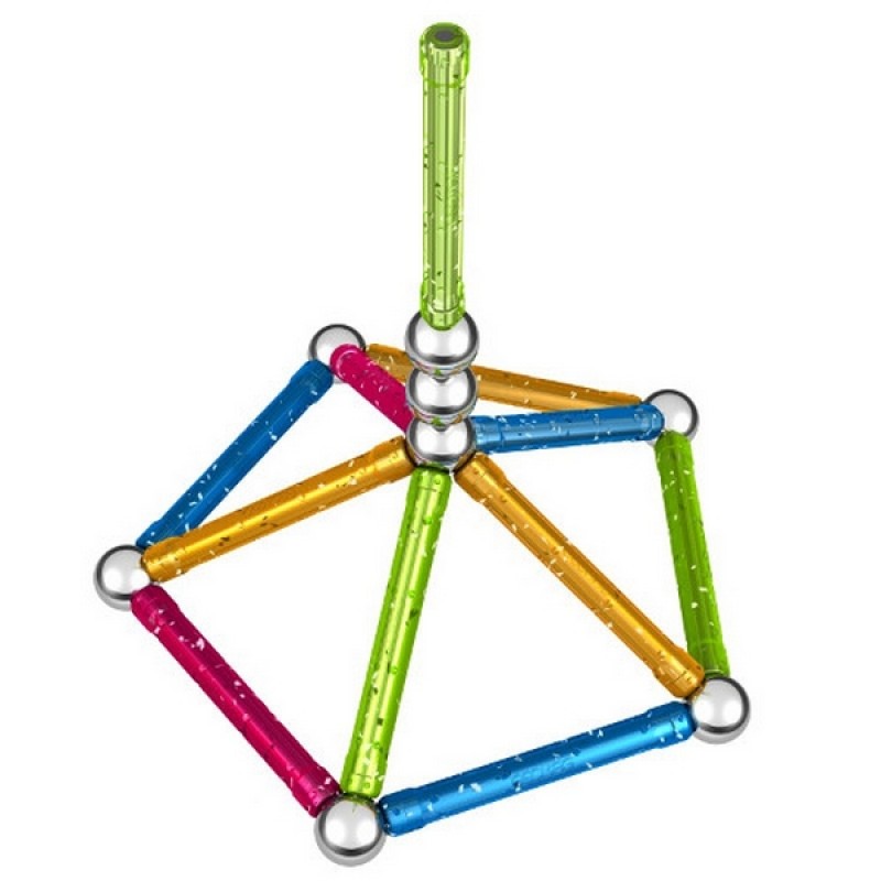 Set Constructie Magnetic Glitter 30 Geomag