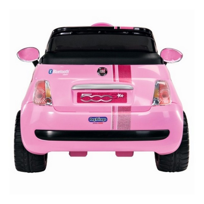 Masinuta cu telecomanda Fiat 500 Star Pink Peg Perego
