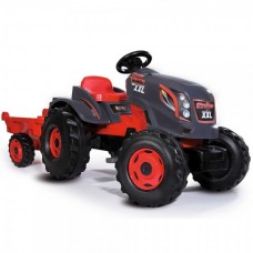 Tractor cu pedale si remorca Smoby Stronger XXL Tractor cu pedale si remorca Smoby Stronger XXL