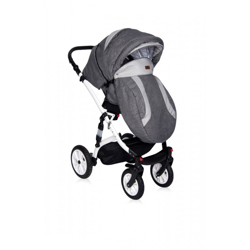 Carucior 3 in 1 Mia cadru aluminiu roti cu camera Light and Dark Grey Carucior 3 in 1 Mia cadru aluminiu roti cu camera Light and Dark Grey