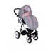 Carucior 3 in 1 Mia cadru aluminiu roti cu camera Pink and Grey Carucior 3 in 1 Mia cadru aluminiu roti cu camera Pink and Grey