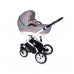Carucior 3 in 1 Mia cadru aluminiu roti cu camera Pink and Grey Carucior 3 in 1 Mia cadru aluminiu roti cu camera Pink and Grey