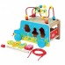 Masinuta din lemn cu activitati 5 in 1 Smily Play