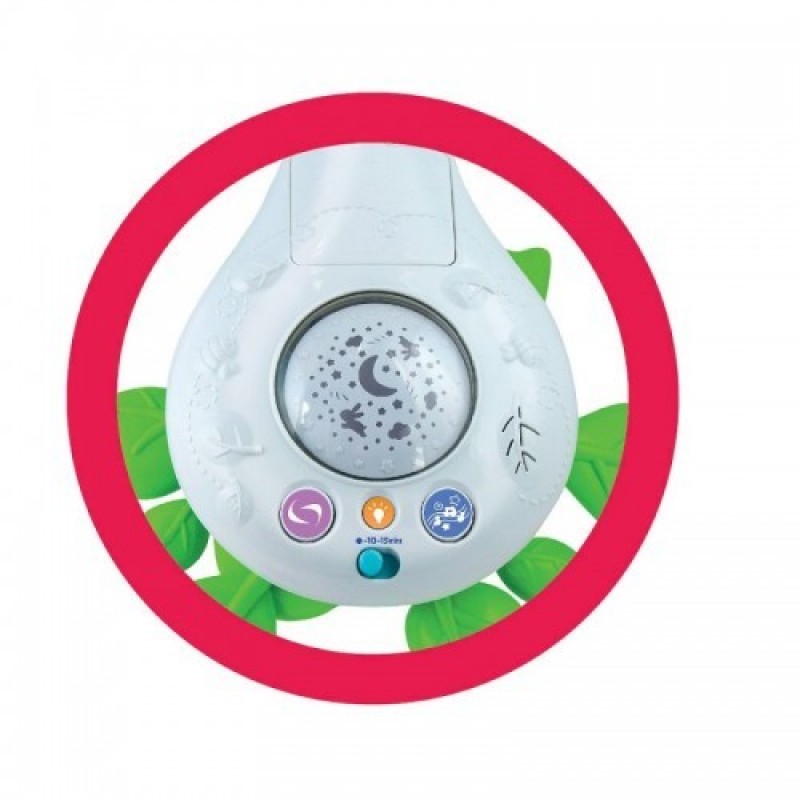 Carusel muzical cu proiector Pets Winfun