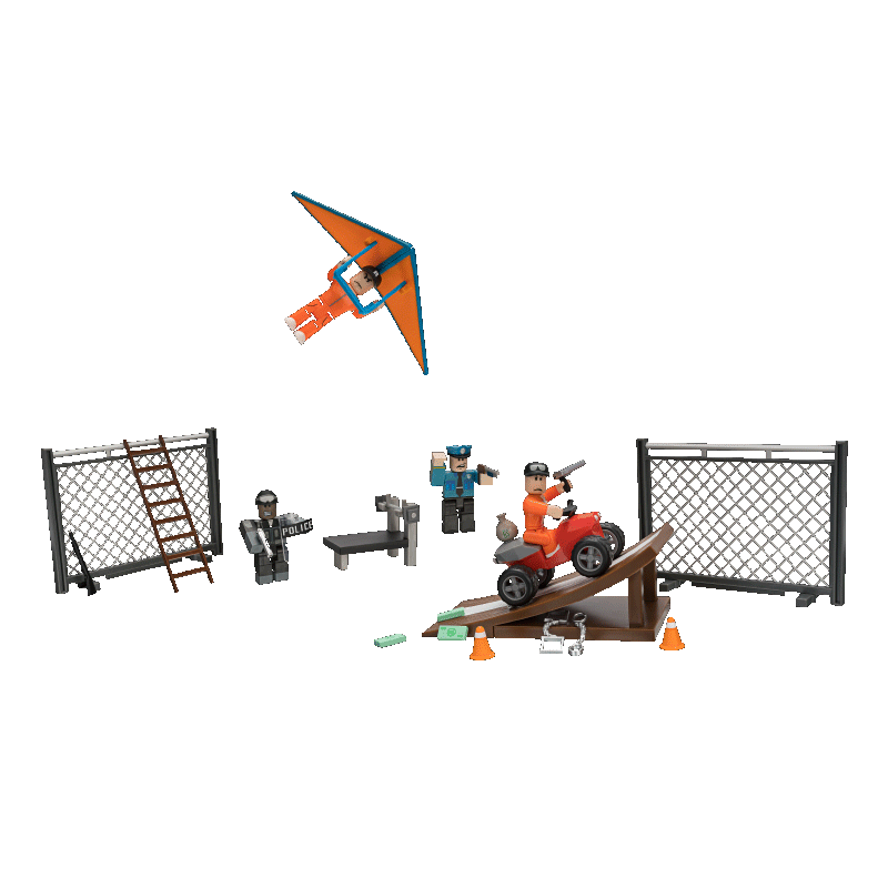 Set de joaca aventuri din joc 4 figurine si accesorii Roblox