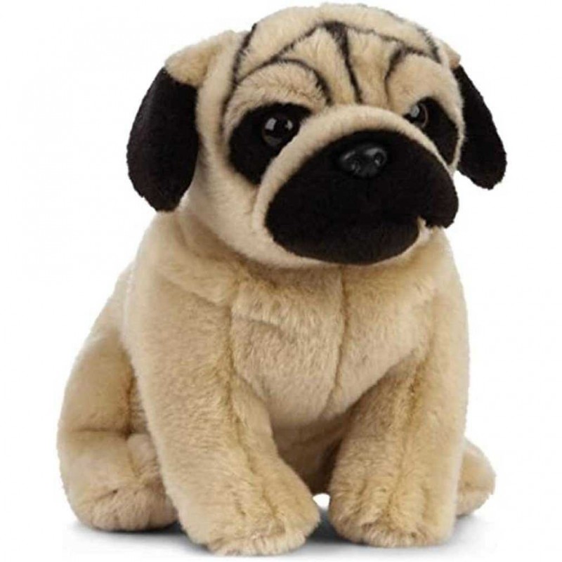 Catelus de plus Pug 20 cm Living Nature KCAN454