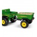 Remorca Peg Perego John Deere Adventure 3 Ani Negru Verde  Galben