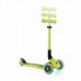 Trotineta Globber Junior pliabila cu lumini culoare verde Trotineta Globber Junior pliabila cu lumini culoare verde