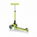 Trotineta Globber Junior pliabila cu lumini culoare verde Trotineta Globber Junior pliabila cu lumini culoare verde