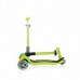 Trotineta Globber Junior pliabila cu lumini culoare verde Trotineta Globber Junior pliabila cu lumini culoare verde