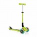 Trotineta Globber Junior pliabila cu lumini culoare verde Trotineta Globber Junior pliabila cu lumini culoare verde