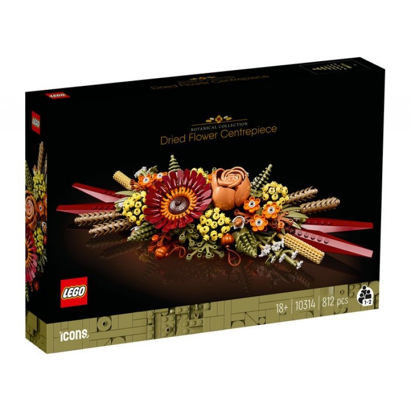 LEGO  ORNAMENT DIN FLORI USCATE Creator Expert 10314