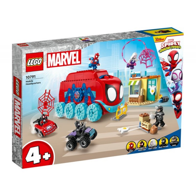 SEDIUL MOBIL AL ECHIPEI SPIDEY LEGO Marvel Super Heroes 10791