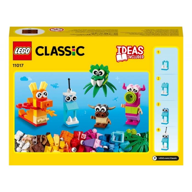 MONSTRI CREATIVI LEGO Classic 11017