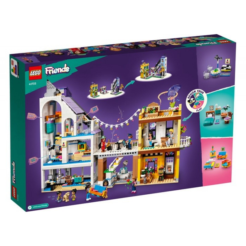 Florarie si magazin de design in centrul orasului LEGO Friends 41732