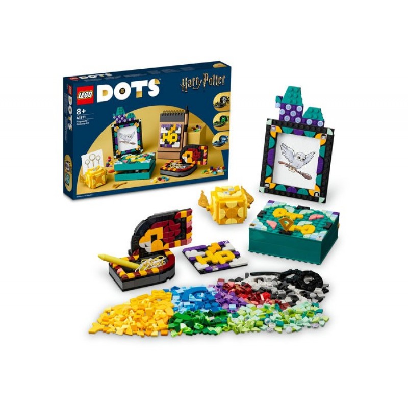 Kit pentru desktop Hogwarts LEGO Dots 41811