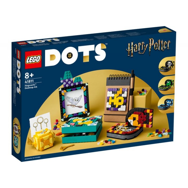 Kit pentru desktop Hogwarts LEGO Dots 41811