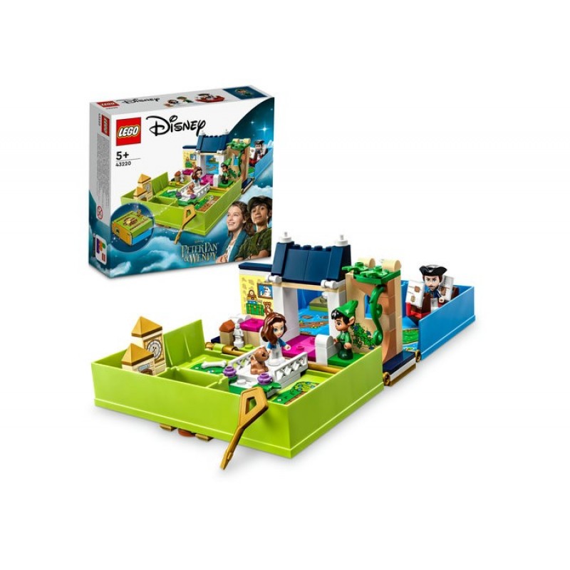 Carte de povesti Peter Pan si Wendy LEGO Disney 43220