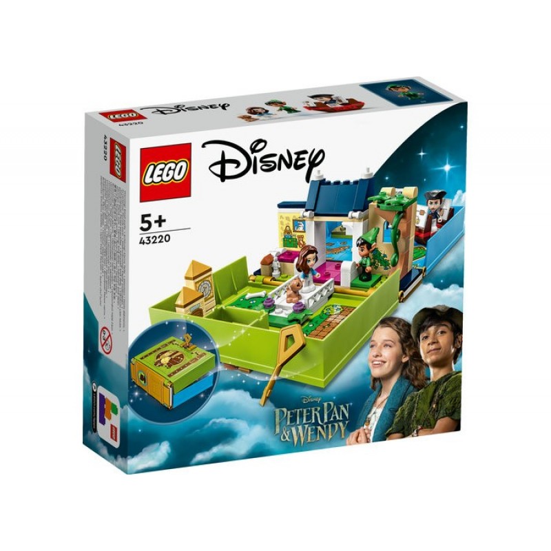 Carte de povesti Peter Pan si Wendy LEGO Disney 43220