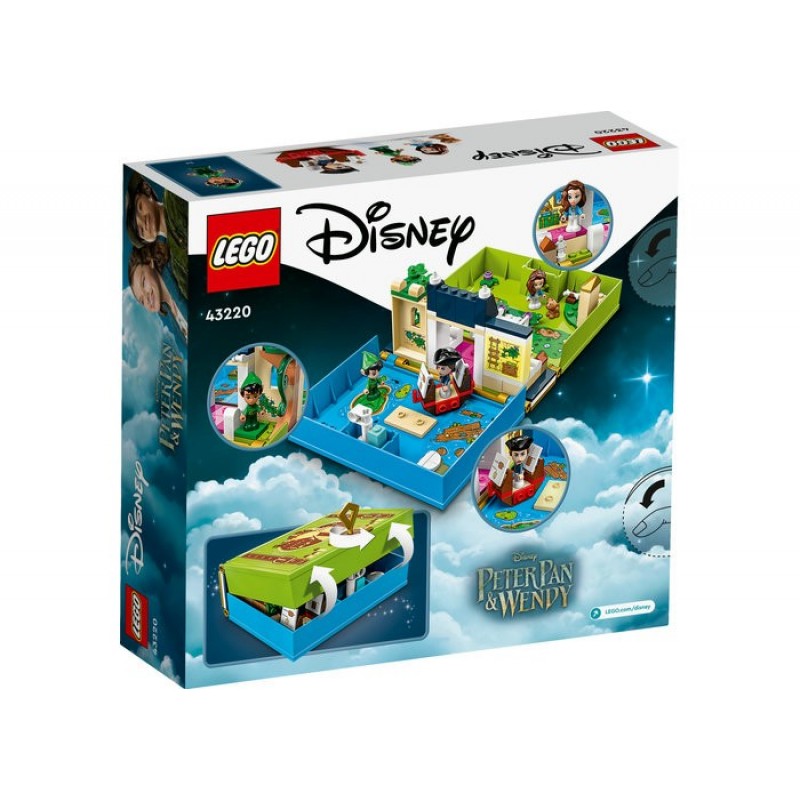 Carte de povesti Peter Pan si Wendy LEGO Disney 43220
