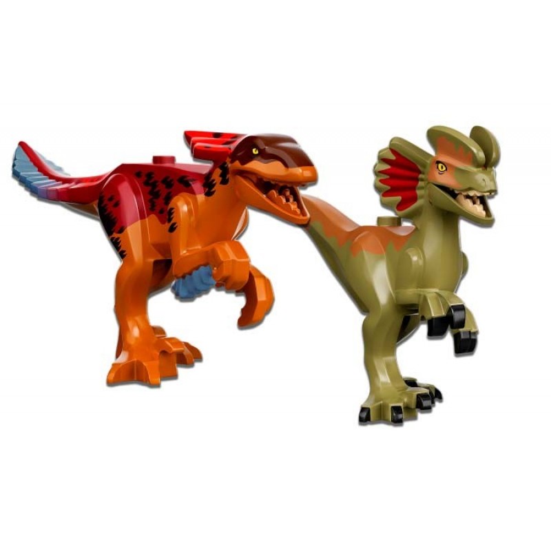 Transportul de Pyroraptor şi Dilophozaur LEGO Jurassic World 76951