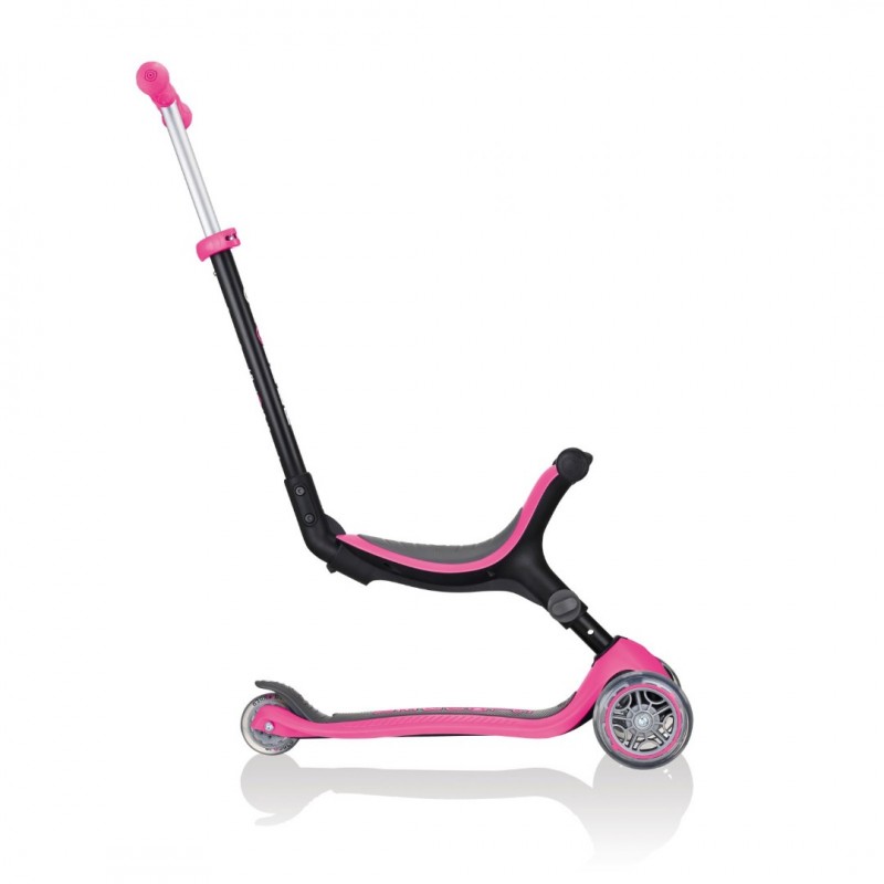 Trotineta Globber Go Up 4 in 1 Pliabila culoare roz 
