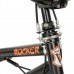 Bicicleta BMX Roti 20 Inch Frane V Brake Velors Rocker V2016A Cadru Negru cu Design Portocaliu