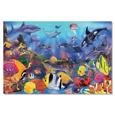 Melissa Doug puzzle de podea viata subacvatica Melissa Doug puzzle de podea viata subacvatica