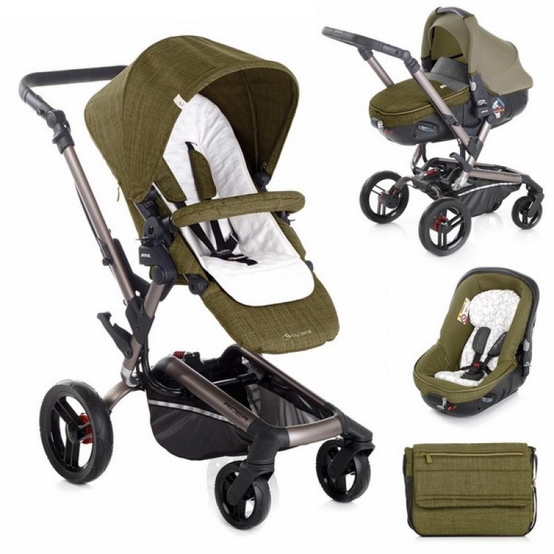 Carucior 3 in 1 sistem Jane Rider Reverse Matrix