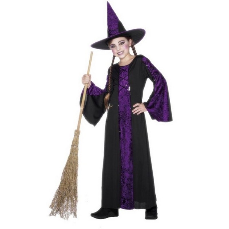 Costum Vrajitoare Mov M Smiffys