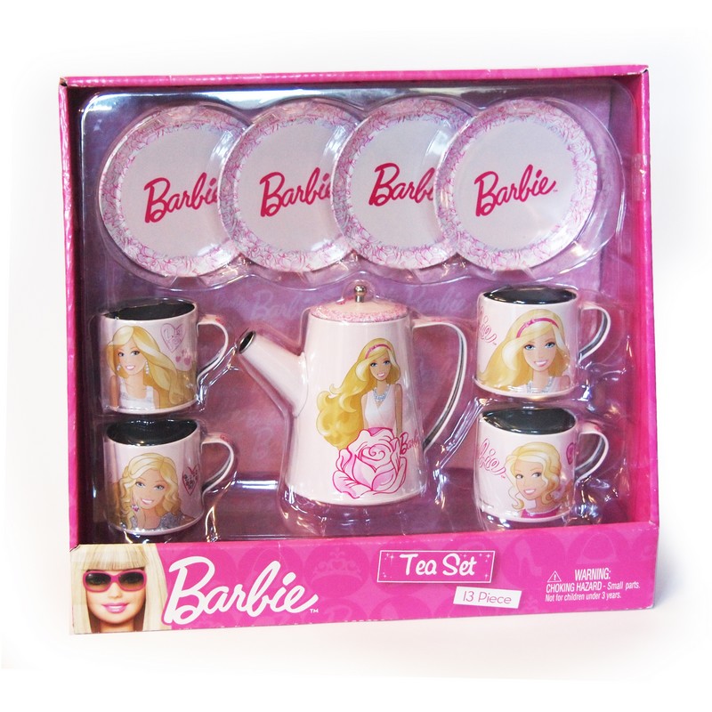 Set metalic ceai Barbie Faro