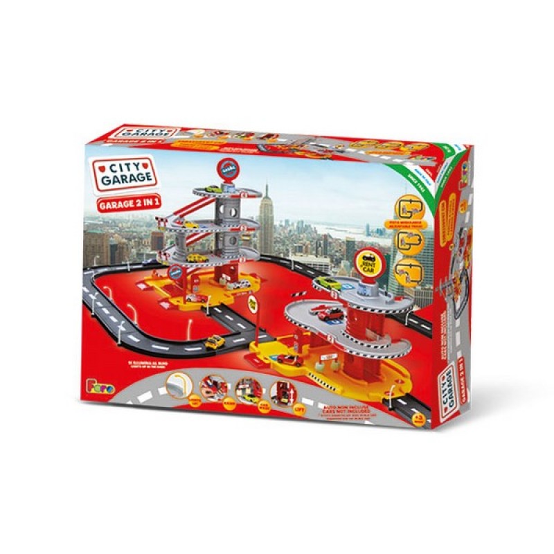 Supergaraj cu 2 parcari si pista auto Faro