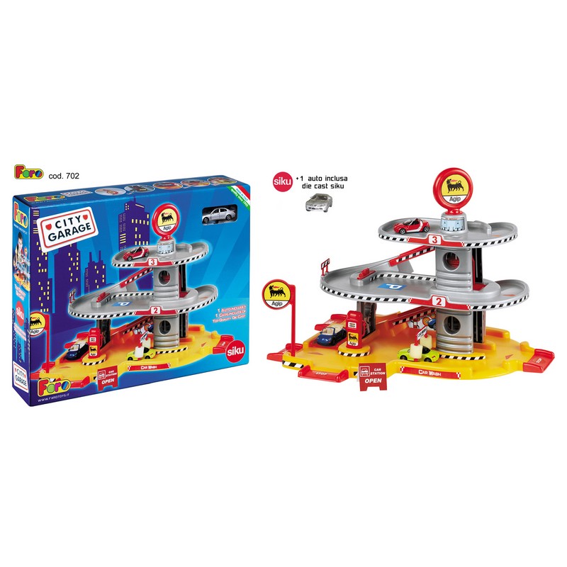 Garaj trei nivele benzinarie spalatorie auto masinuta inclusa Faro