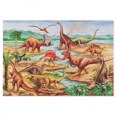 Melissa Doug puzzle de podea cu dinozauri Melissa Doug puzzle de podea cu dinozauri