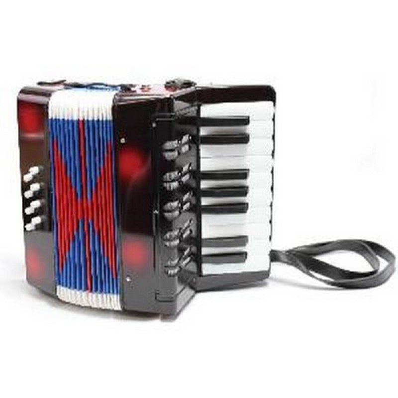 Acordeon mare Negru New Classic Toys