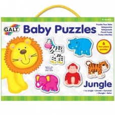 Baby Puzzle Animale din jungla 2 piese Galt