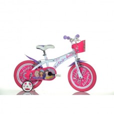 Bicicleta Barbie Dino Bikes diametru 14 Bicicleta Barbie Dino Bikes diametru 14